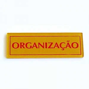 Crachás e Pins - Crachá Acrílico